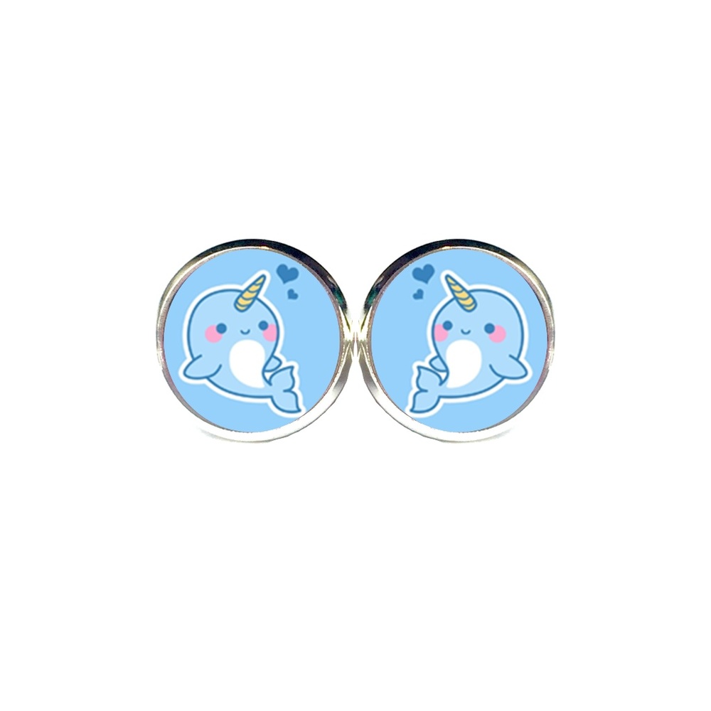 Baby Narwhal Earrings